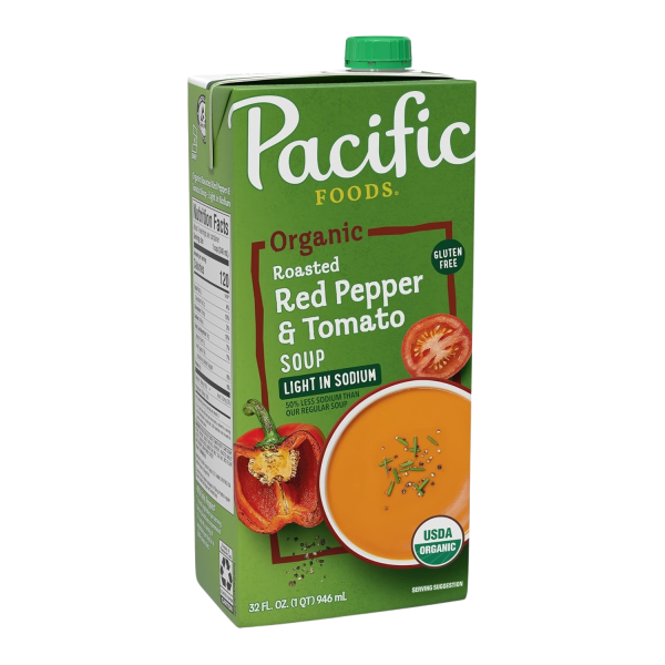 Organic Roasted Red Pepper and Tomato Soup Online now