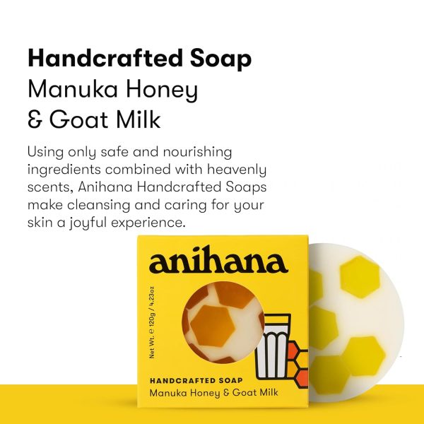 Manuka Honey and Goats Milk Handcrafted Soap Online