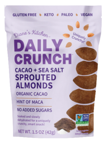 Cacao & Sea Salt Sprouted Almonds Online Sale