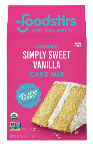 Organic Vanilla Cake Mix Sale