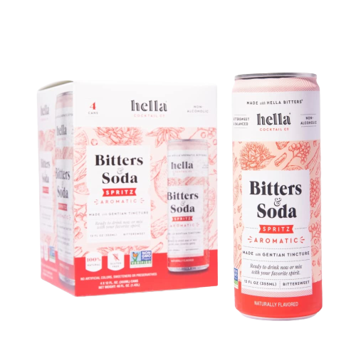 Aromatic Bitters & Soda Spritz 4Pk Hot on Sale