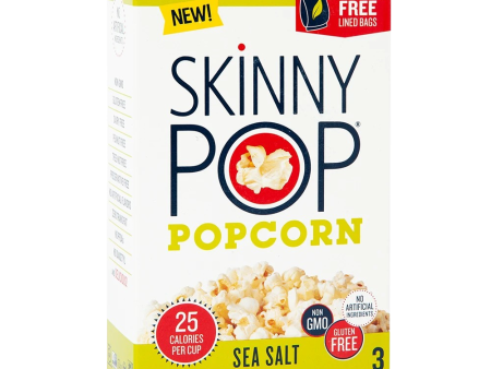 Sea Salt Microwave Popcorn (3 CT) Discount