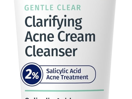 Gentle Clear Clarifying Acne Cream Cleanser Online Hot Sale