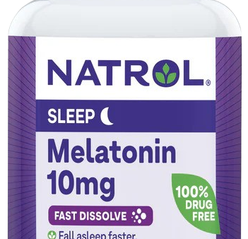 Melatonin Fast Dissolve Strawberry (30 Tablets) For Discount