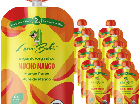 Organic Mucho Mango Baby Food Puree (10 Pack) Cheap