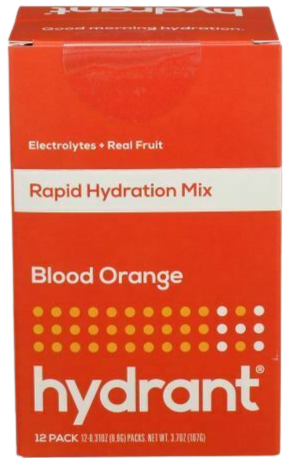 Blood Orange Electrolyte Hydration Drink Mix Packets 12Pk Online Sale