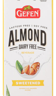 Almond Milk Sweetened Online Hot Sale