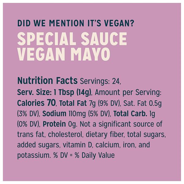 Vegan Mayo Special Sauce on Sale