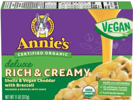 Organic Vegan Deluxe Cheddar And Broccoli Macaroni For Cheap