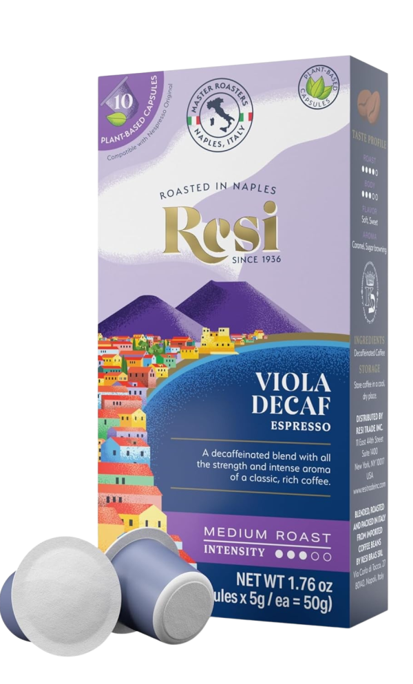 Viola Medium Roast Decaf Espresso Coffee Pods (10CT) For Cheap