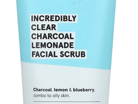 Charcoal Lemon & Blueberry Facial Scrub Fashion