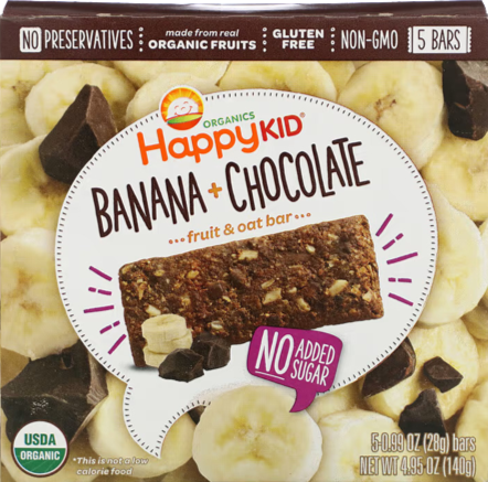 Bananna Chocolate Fruit Bar (5 Pack Case) Online now