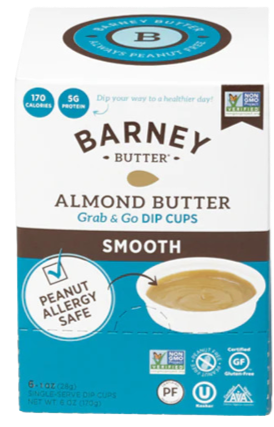 Bare Smooth Almond Butter Dip Cups (6 Pack Case) Online