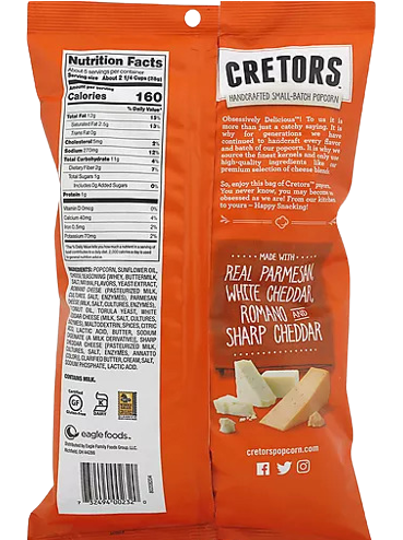 Cheese Lovers Popcorn Mix Fashion