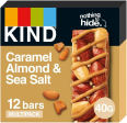 Caramel Almond & Sea Salt Nut Bars (12 CT) Supply