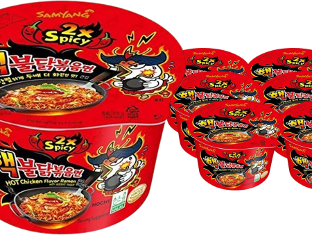 2X Spicy Chicken Flavor Bowl (6 Pack) Cheap