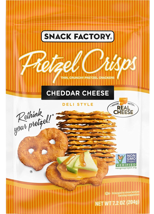 Cheddar Cheese Pretzel Crisps Fashion