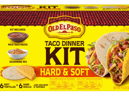 Hard & Soft Taco Dinner Kit Online now