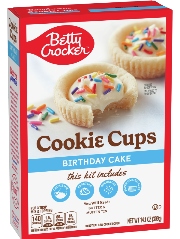 Birthday Cake Cookie Cups Cheap