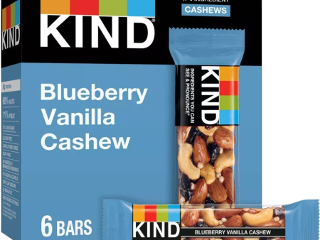 Blueberry Vanilla Cashew Bars 6Ct Cheap