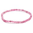 Rosa turmalin, fasettslipat armband 2-3 mm Online Hot Sale