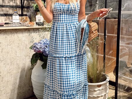 Rosie Dress ~ Blue Bounty Gingham Supply