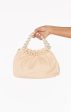 Melie Bianco Josie Top Handle Bag ~ Natural For Sale